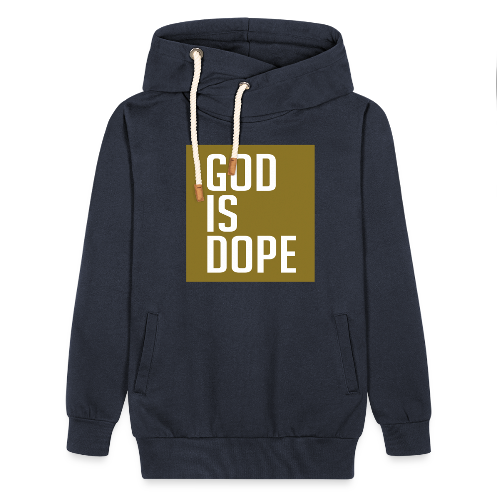 God is Dope Hoodie - navy