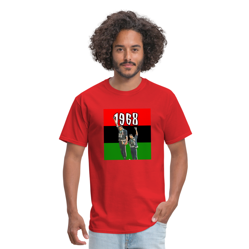 Tommie Smith and John Carlos Unisex T-Shirt - red