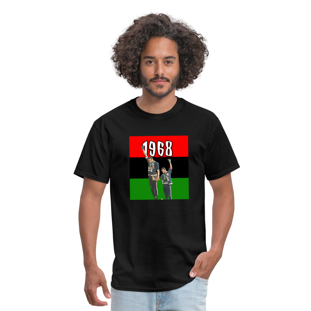 Tommie Smith and John Carlos Unisex T-Shirt - black