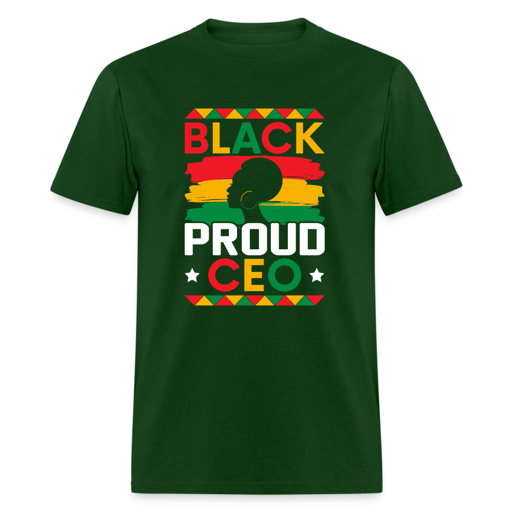 Black CEO - Unisex Classic T-Shirt - forest green