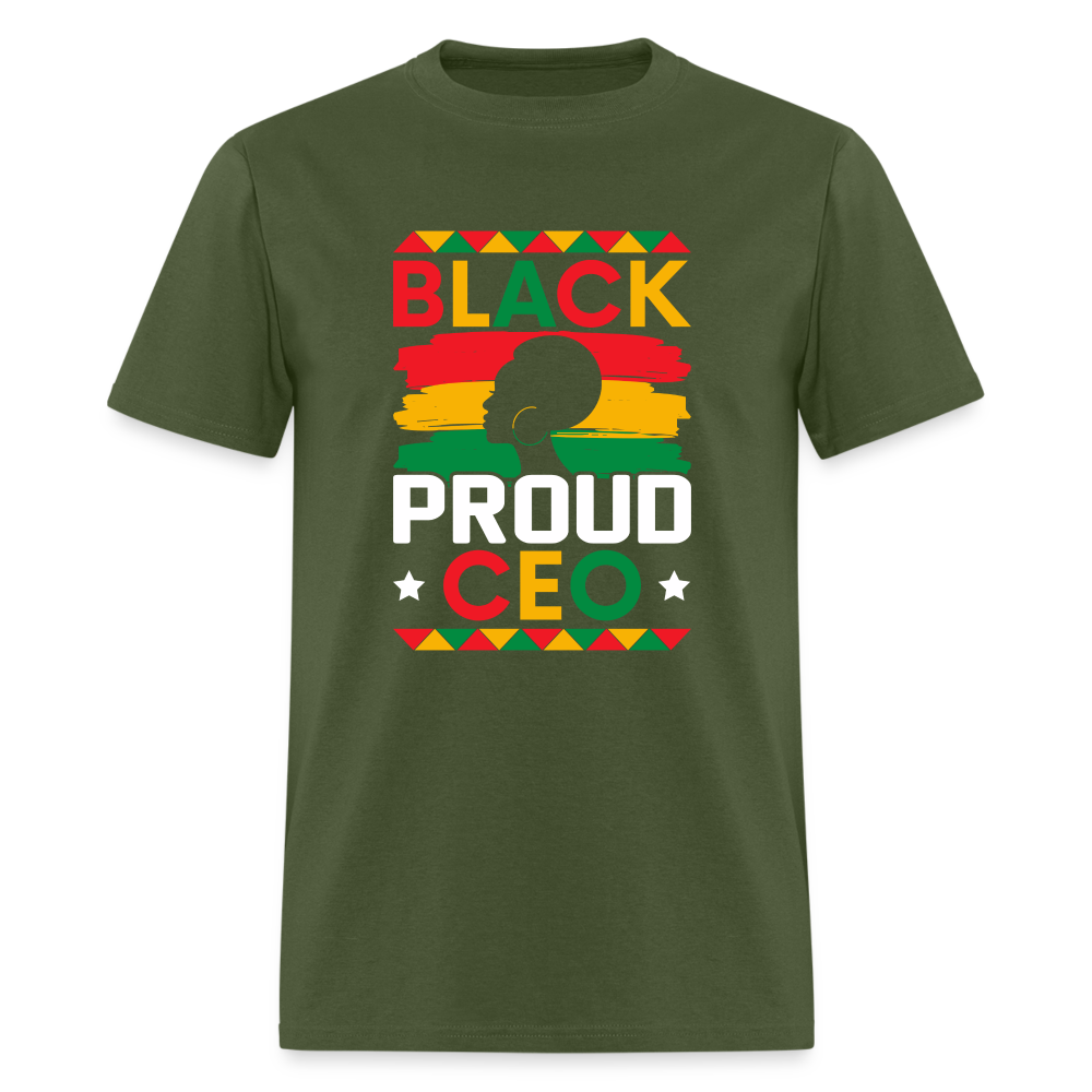 Black CEO - Unisex Classic T-Shirt - military green