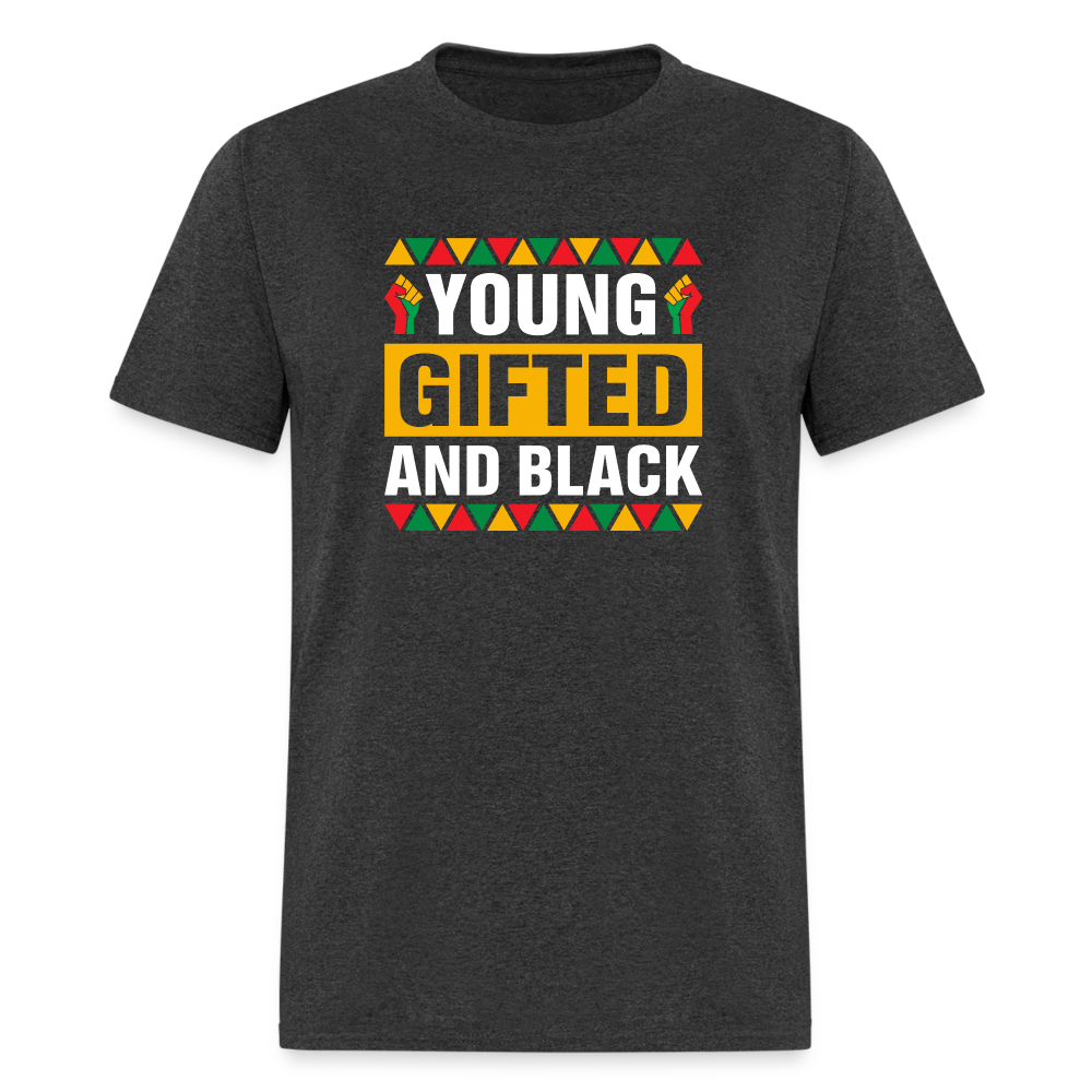 Young, Gifted and Black - Unisex Classic T-Shirt - heather black