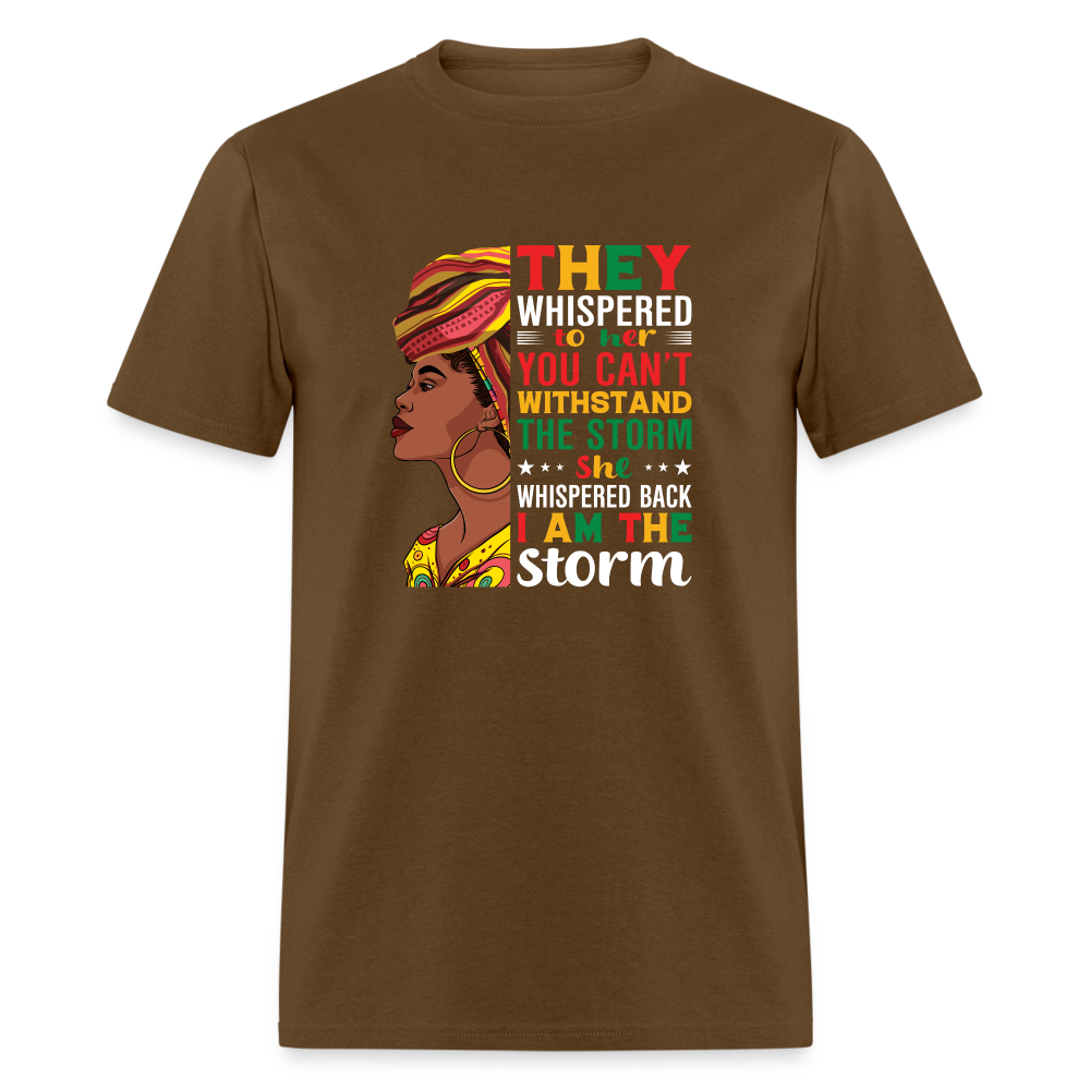 I Am The Storm - Unisex Classic T-Shirt - brown