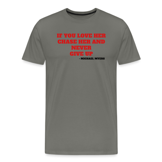 Michael Myers - Halloween  T-Shirt - asphalt gray