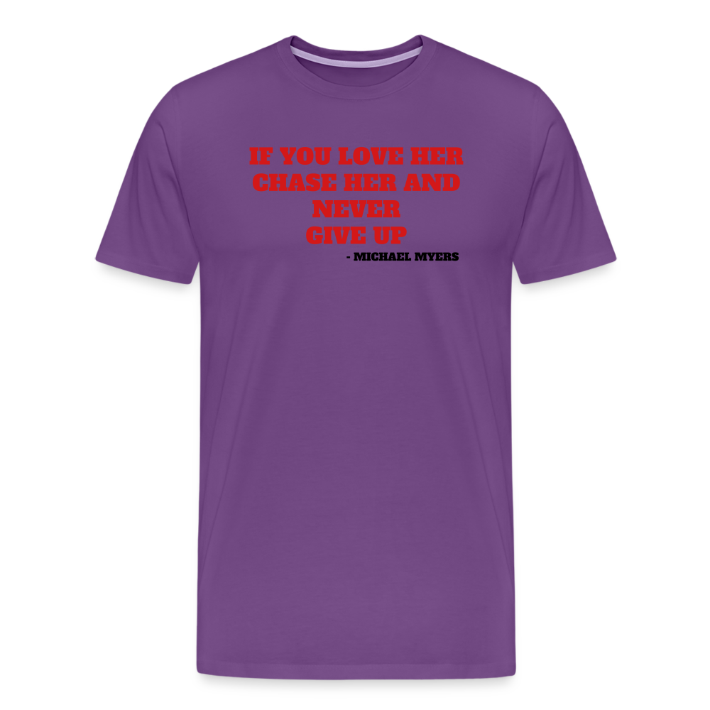 Michael Myers - Halloween  T-Shirt - purple
