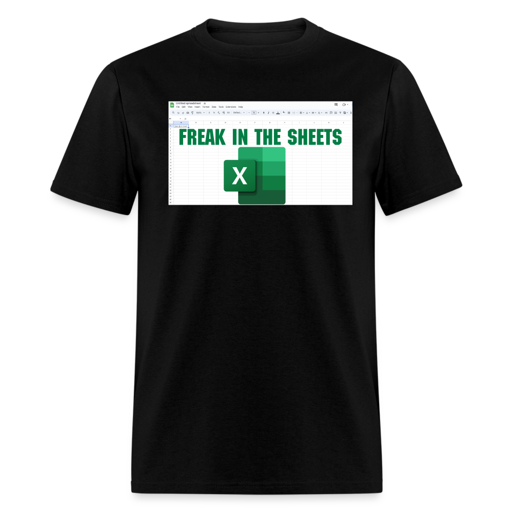Freak in The Sheets T-Shirt - black