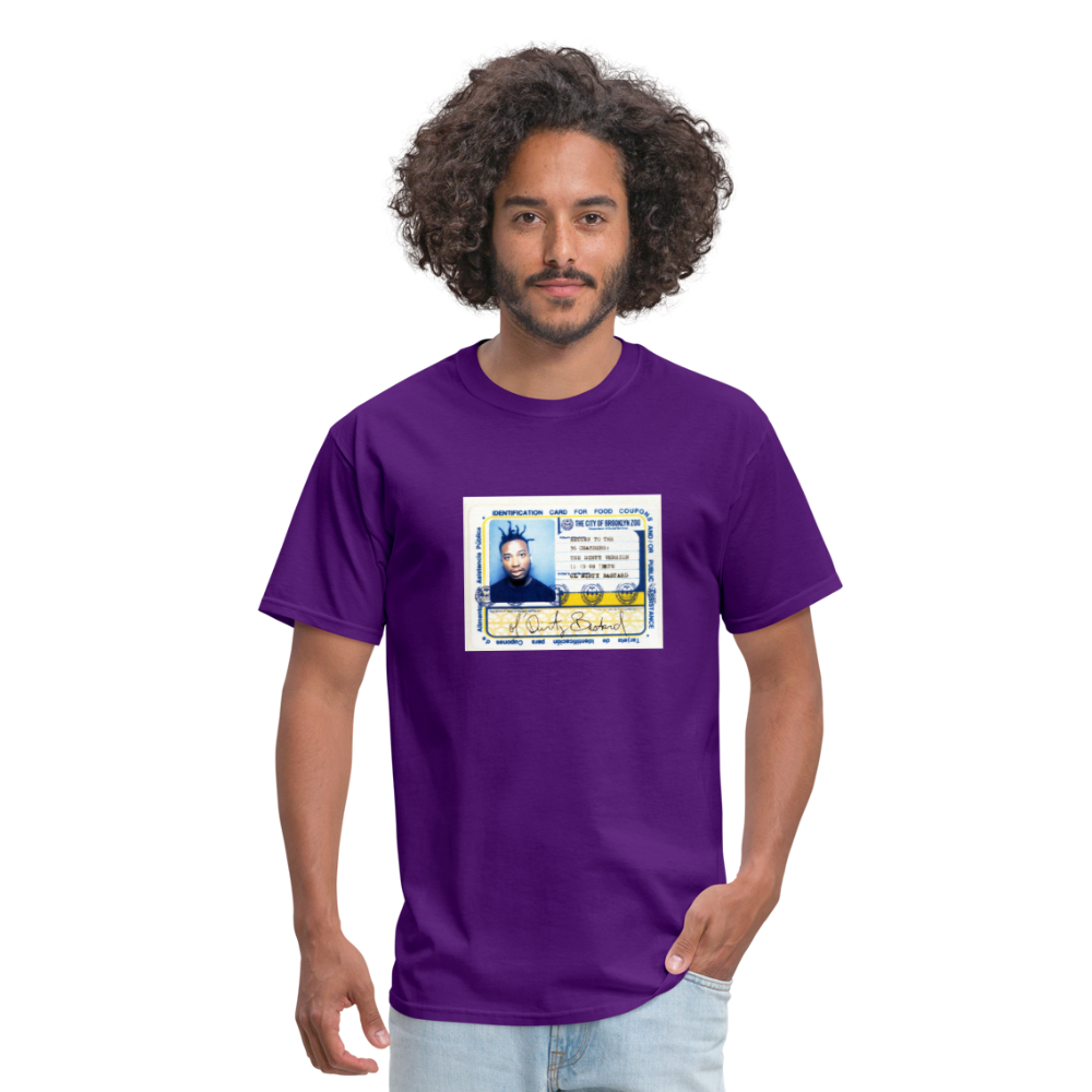 Ol' Dirty Bastard  Food Stamp T-Shirt - purple