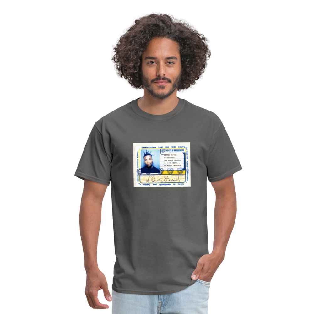 Ol' Dirty Bastard  Food Stamp T-Shirt - charcoal