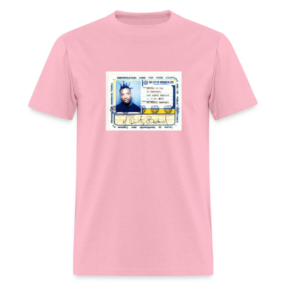 Ol' Dirty Bastard  Food Stamp T-Shirt - pink