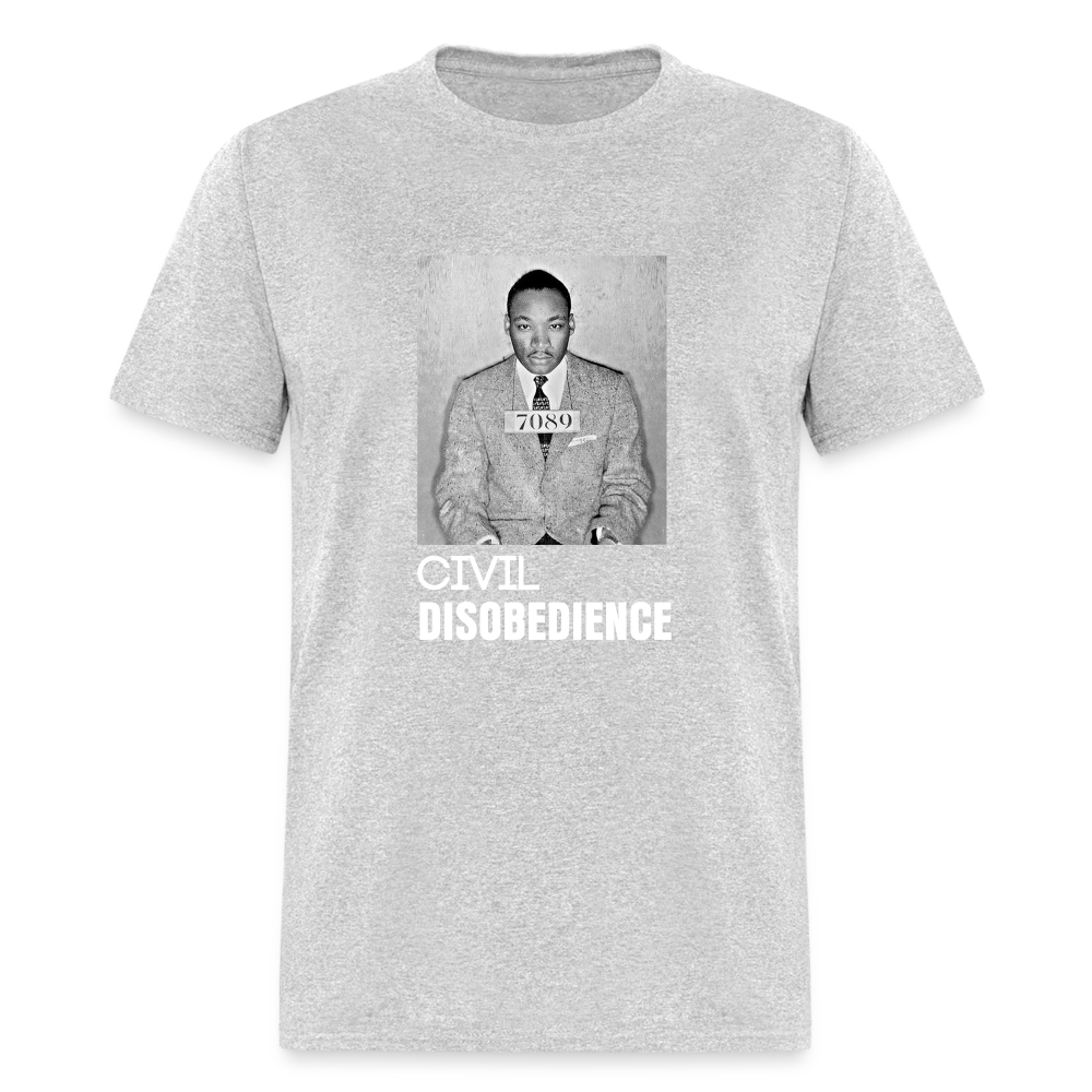 MLK Mugshot T-Shirt - heather gray