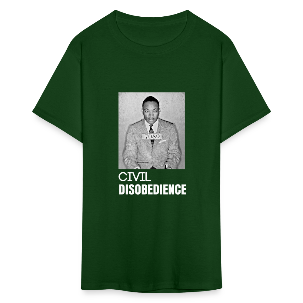 MLK Mugshot T-Shirt - forest green