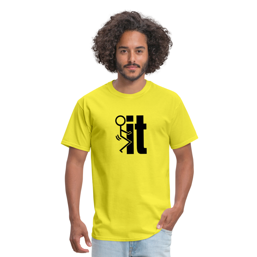 F*ck It - T-Shirt - yellow