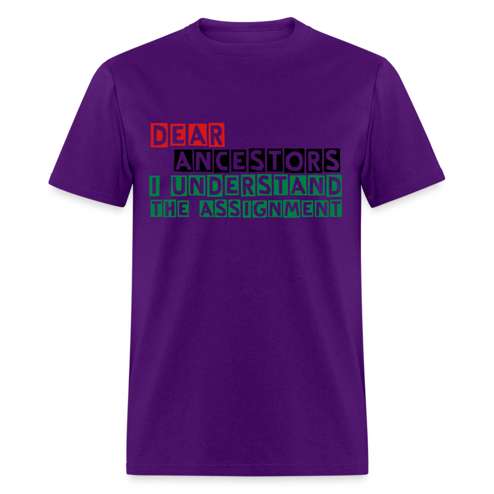 I Understand The Assignment Classic T-Shirt - purple