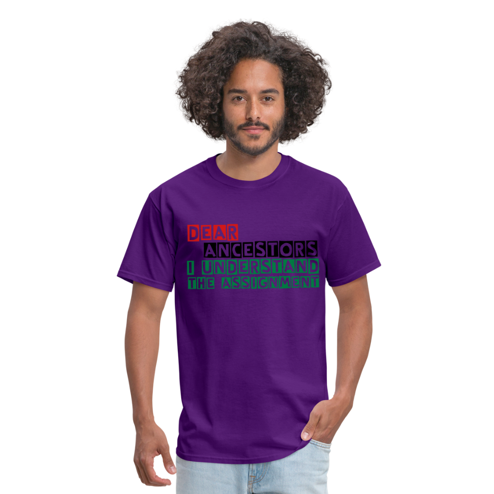 I Understand The Assignment Classic T-Shirt - purple