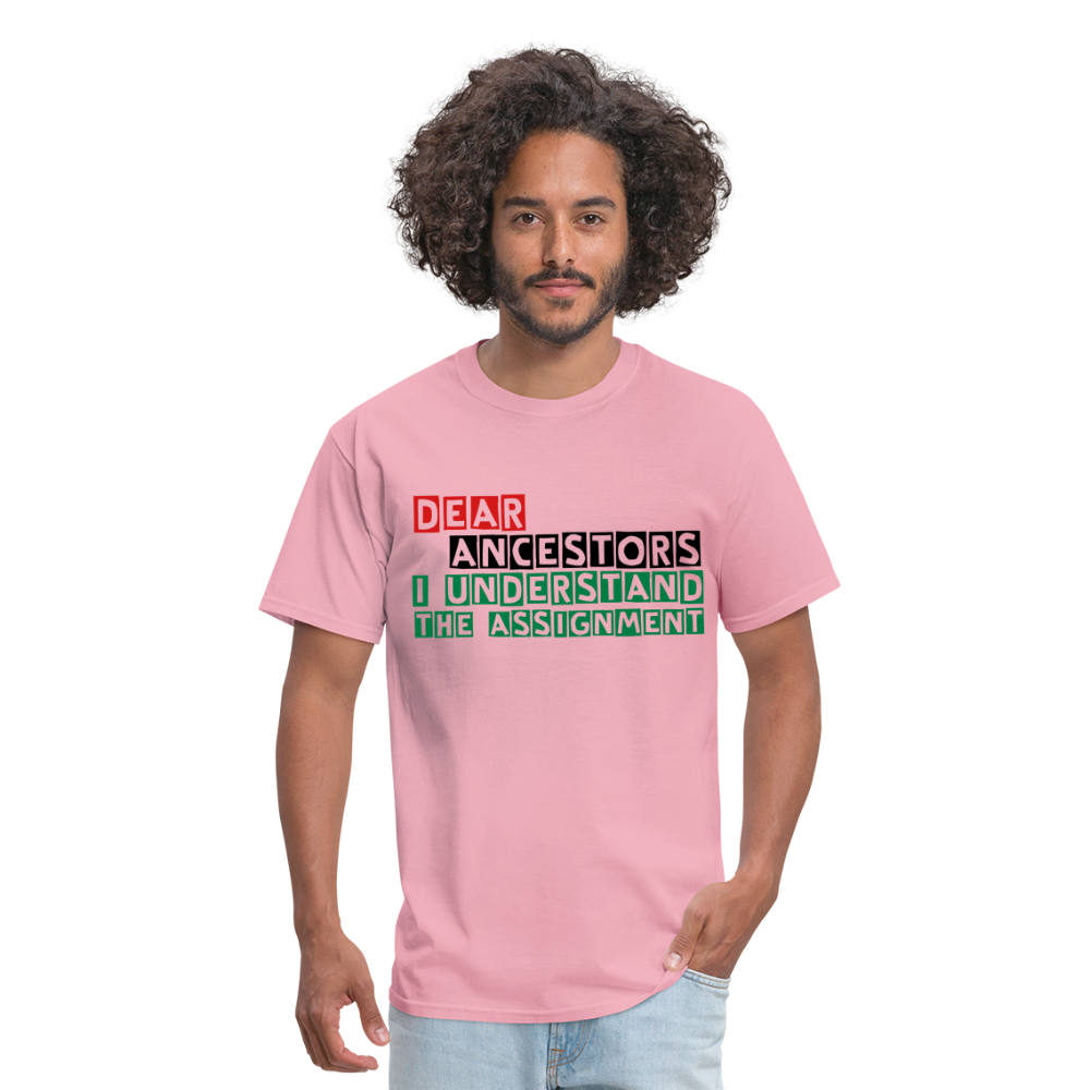 I Understand The Assignment Classic T-Shirt - pink