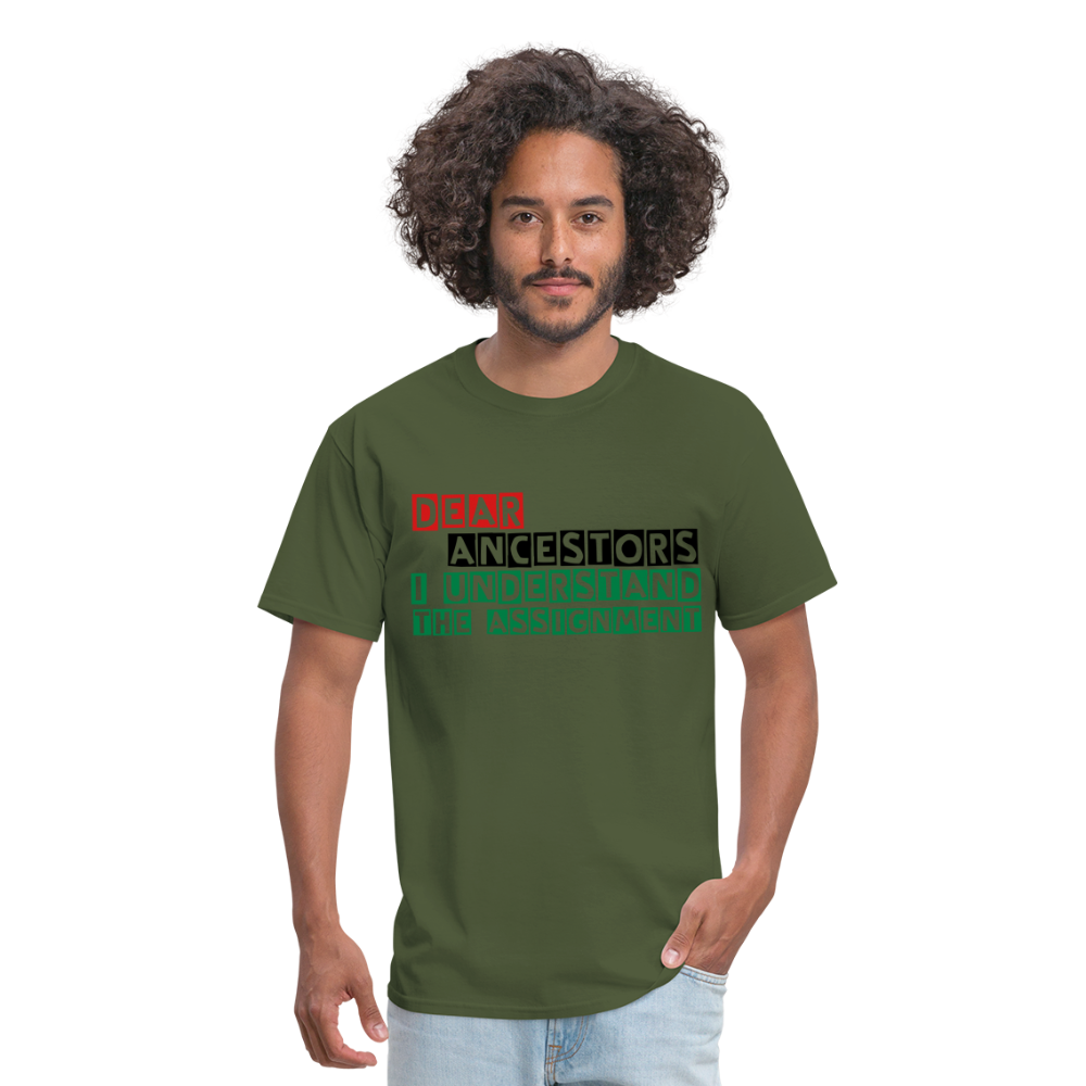 I Understand The Assignment Classic T-Shirt - military green