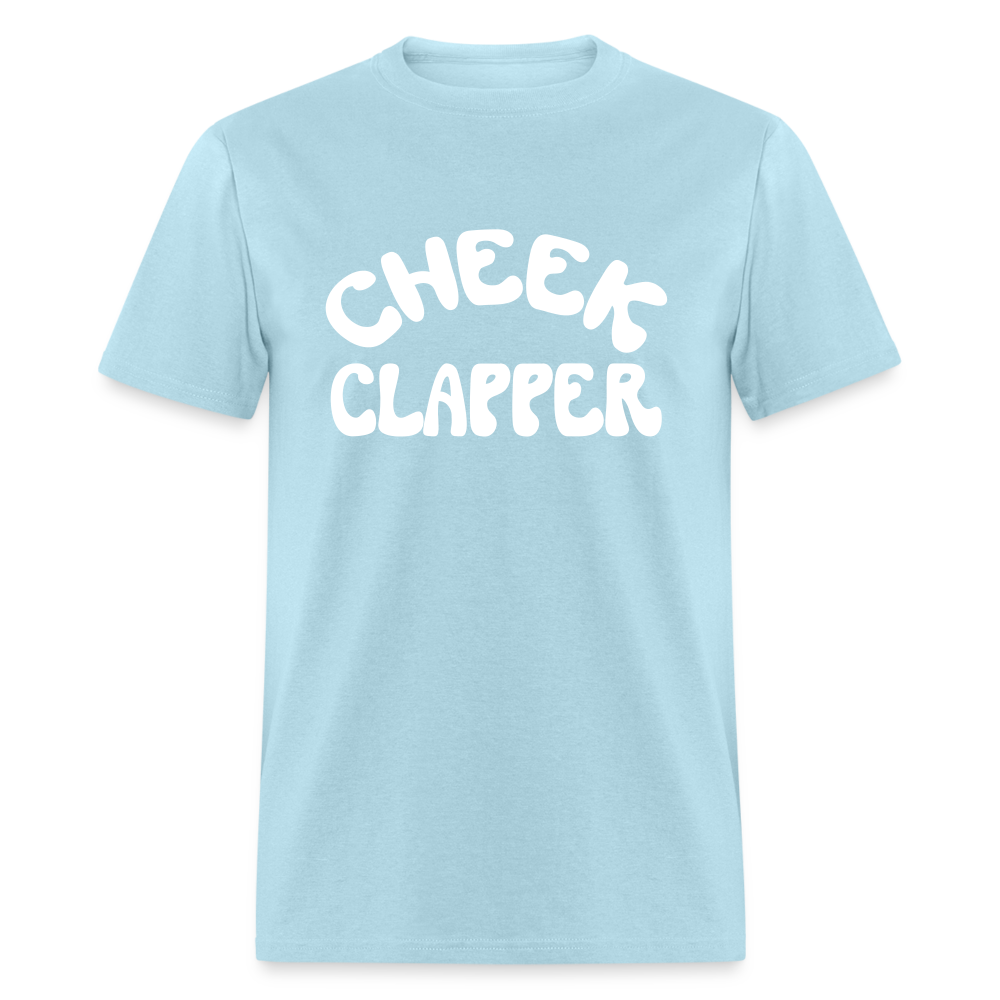 Cheek Clapper  T-Shirt - powder blue