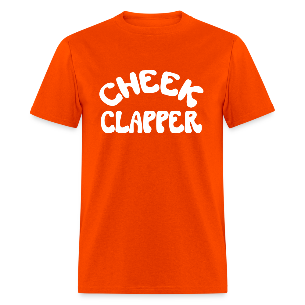 Cheek Clapper  T-Shirt - orange