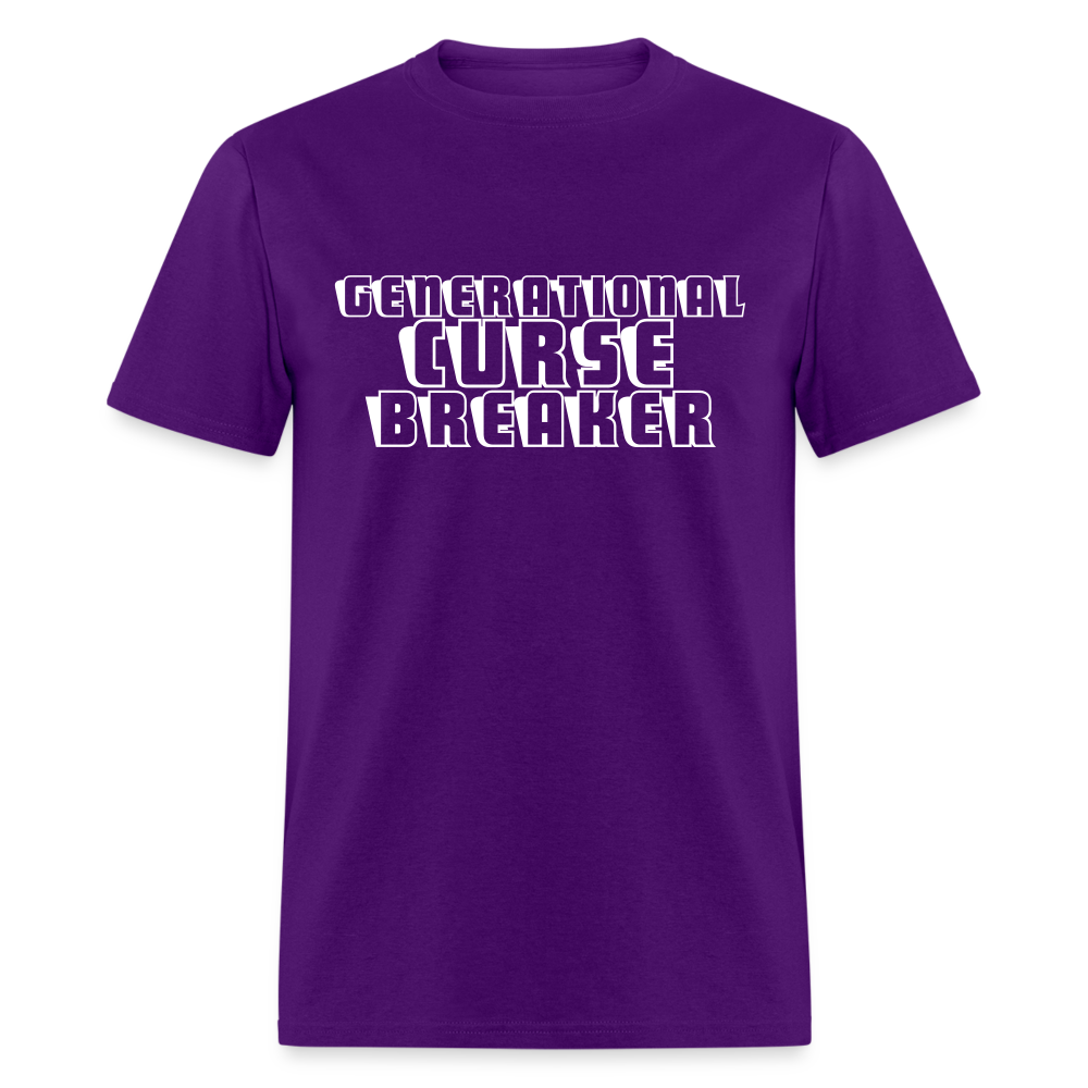 Generational Curse Breaker T-Shirt - purple