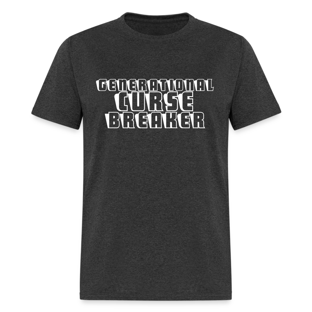 Generational Curse Breaker T-Shirt - heather black