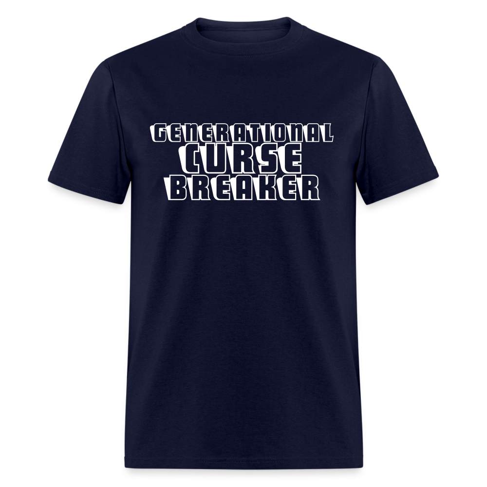 Generational Curse Breaker T-Shirt - navy