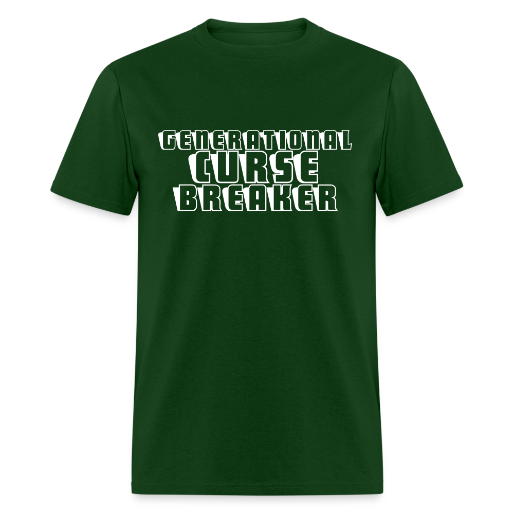 Generational Curse Breaker T-Shirt - forest green