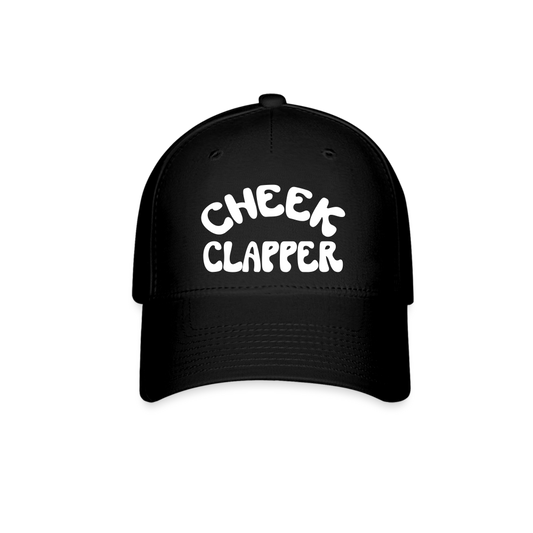 Cheek Clapper Baseball Cap - black