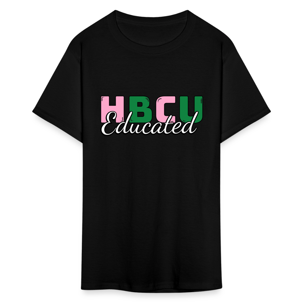 HBCU Educated AKA T-Shirt - black