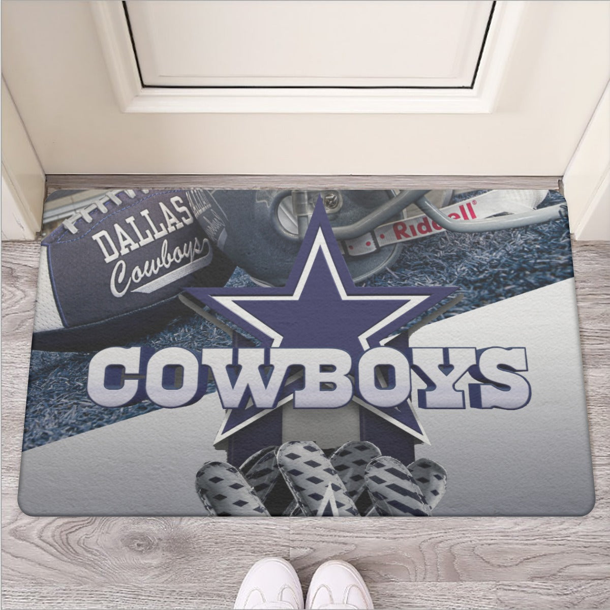 Dallas Cowboys Door Mat | Rubber