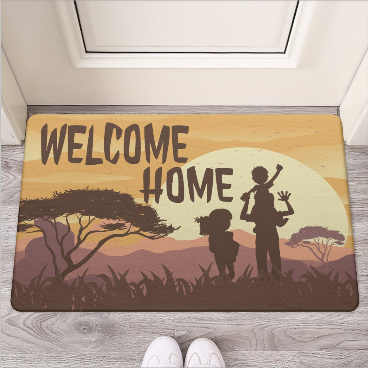 Welcome Home Door Mat | Rubber
