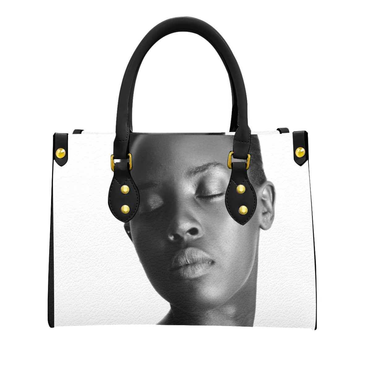 I Am Her Women's Tote Bag With Black Handle