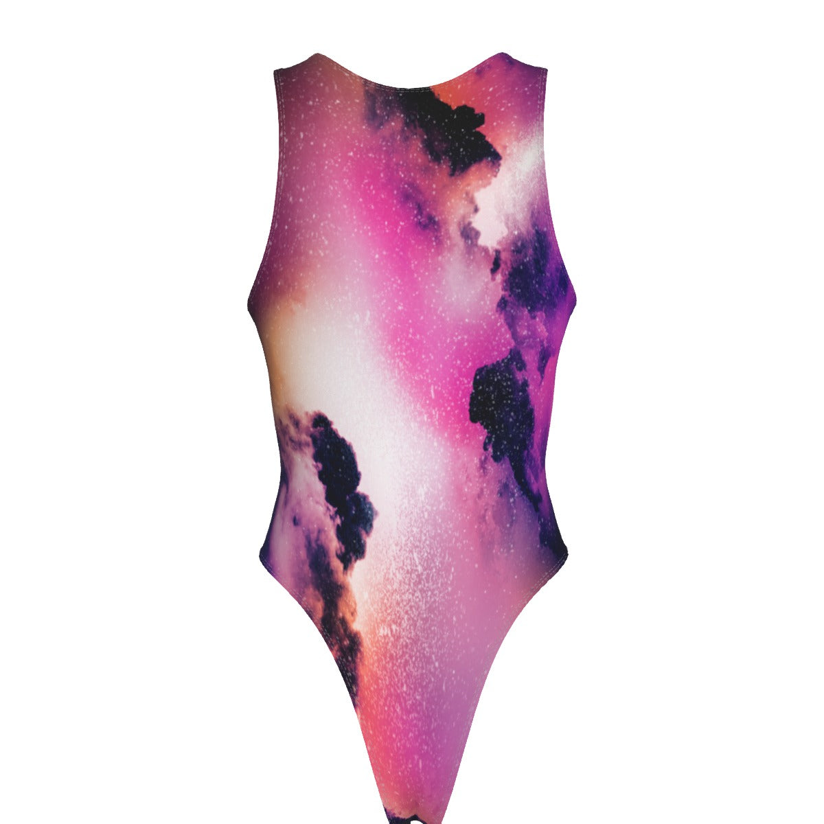Abstract Universe Print Women's Tank Bodysuit