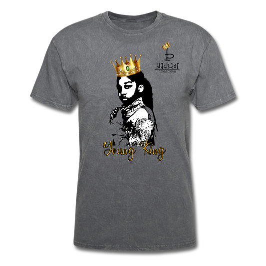 Young King Tee - mineral charcoal gray