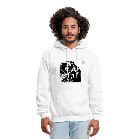 King and Queen - Hoodie - white