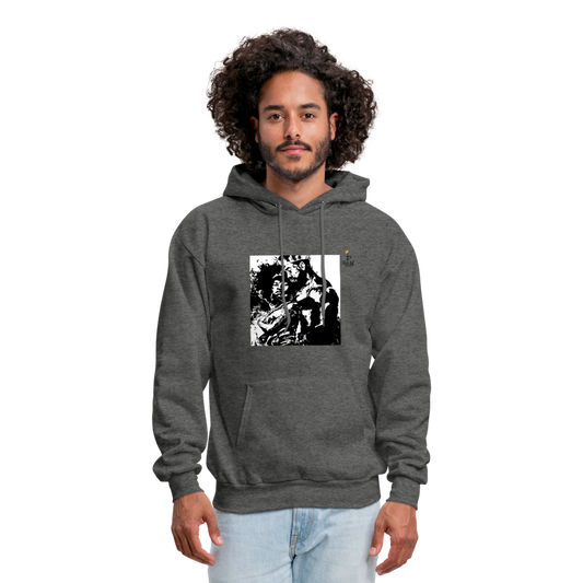 King and Queen - Hoodie - charcoal gray