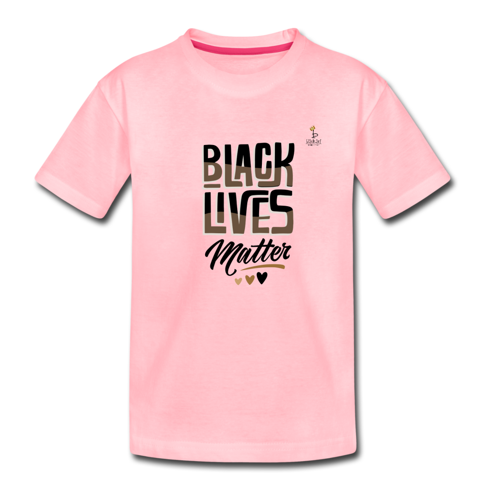 BLM - Toddler Premium T-Shirt - pink