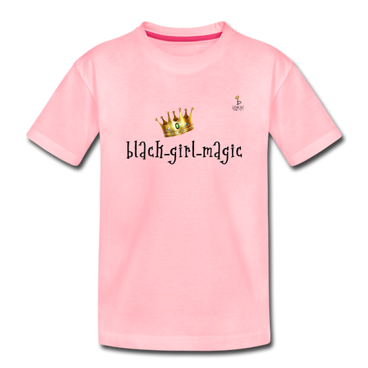 Black Girl Magic - Toddler Premium T-Shirt - pink