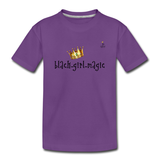 Black Girl Magic - Toddler Premium T-Shirt - purple