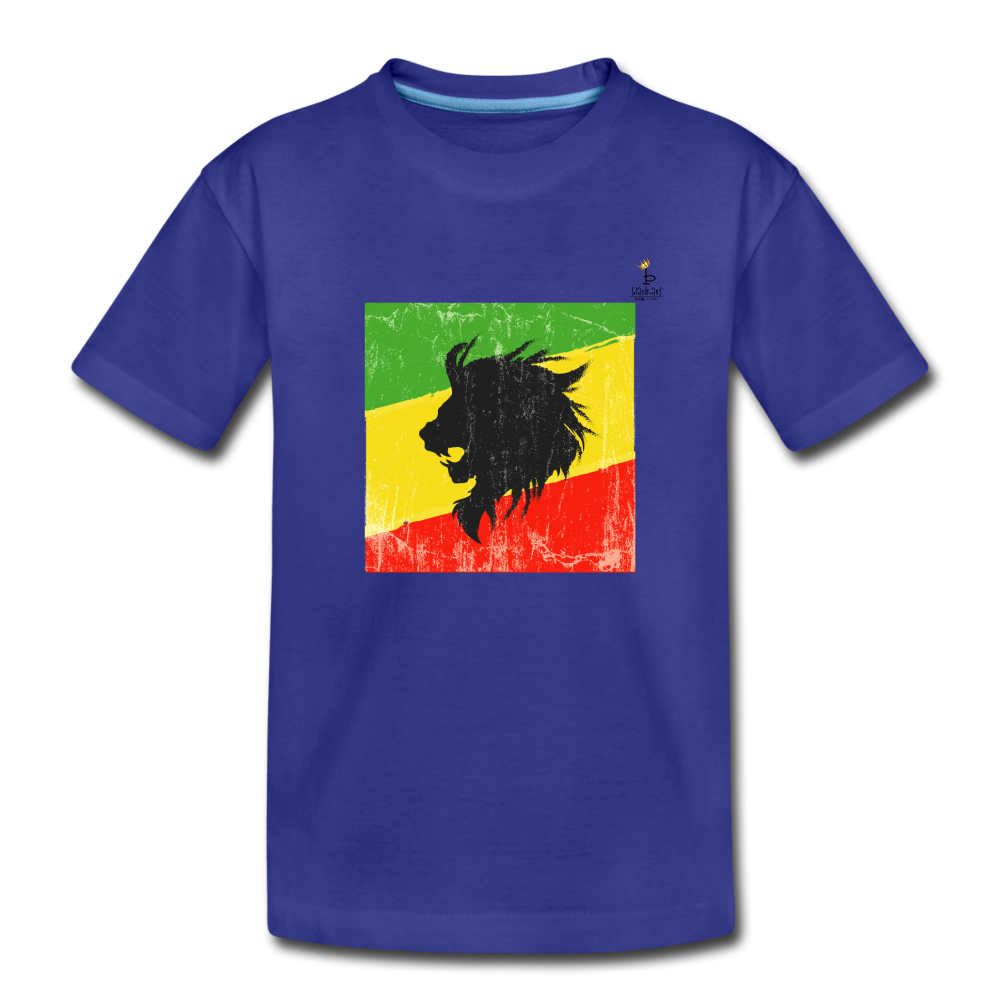 Lion of Judah - Toddler Premium T-Shirt - royal blue