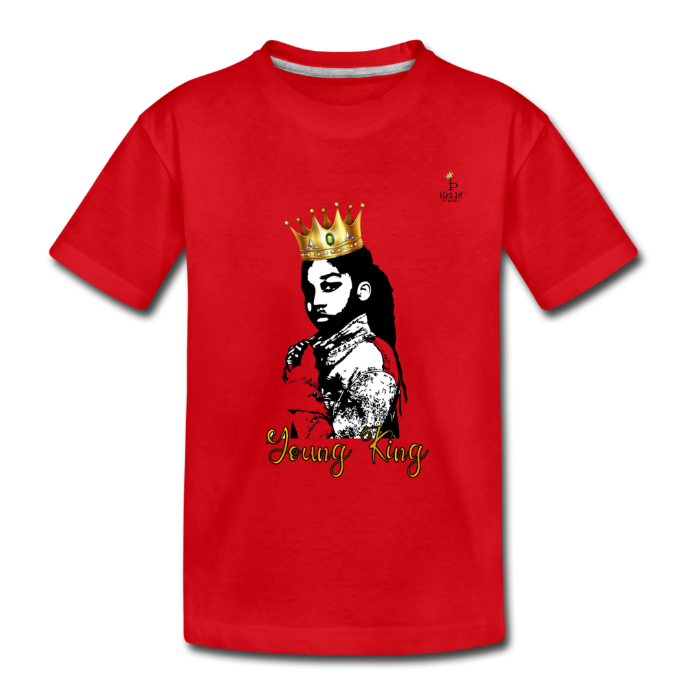 Young King - Kids' Premium T-Shirt - red