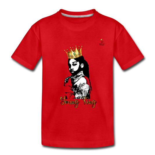 Young King - Kids' Premium T-Shirt - red