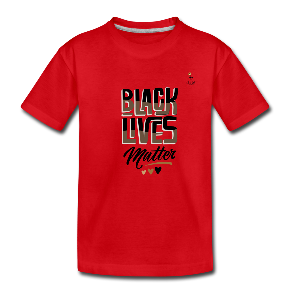 BLM - Kids' Premium T-Shirt - red