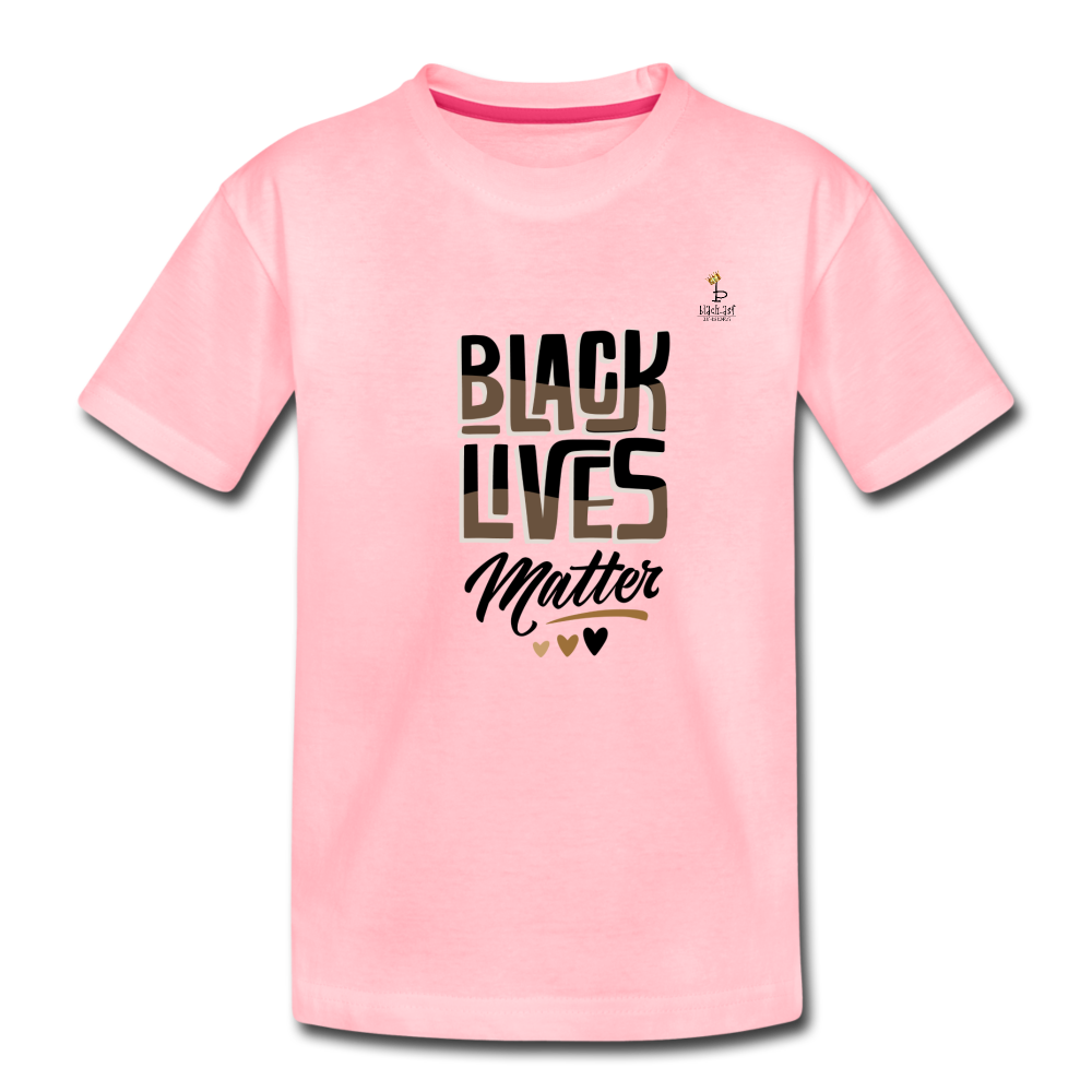BLM - Kids' Premium T-Shirt - pink