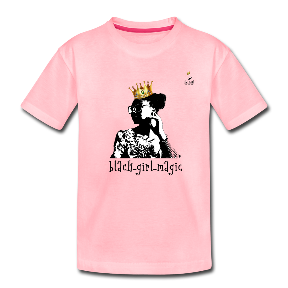 Black Girl Magic - Kids' Premium T-Shirt - pink