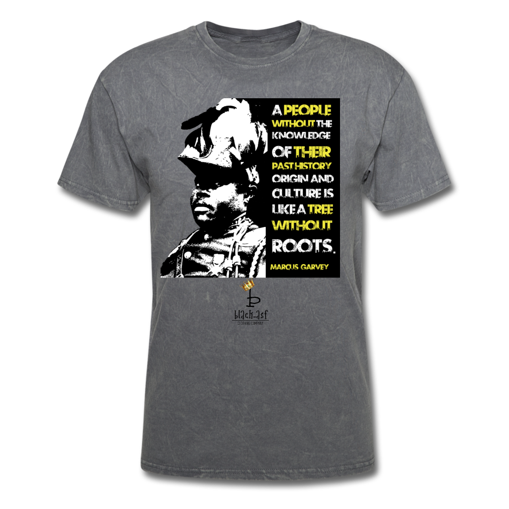 Marcus Garvey - Unisex T-Shirt - mineral charcoal gray