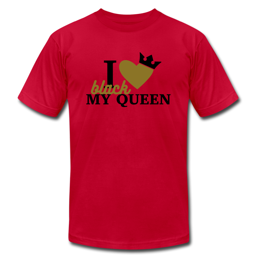 I Love My Black Queen - red
