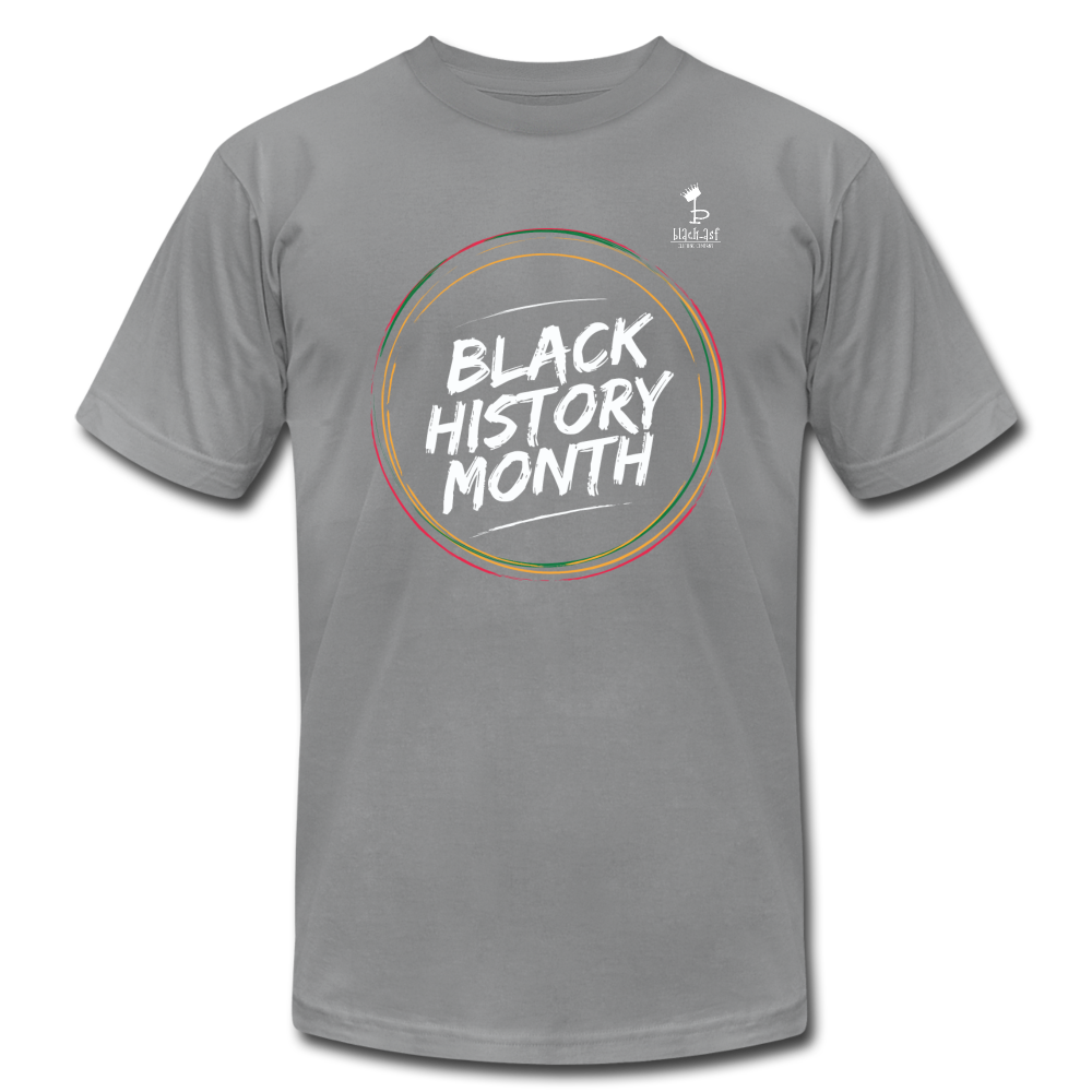 Black History Month Circle T-Shirt - slate