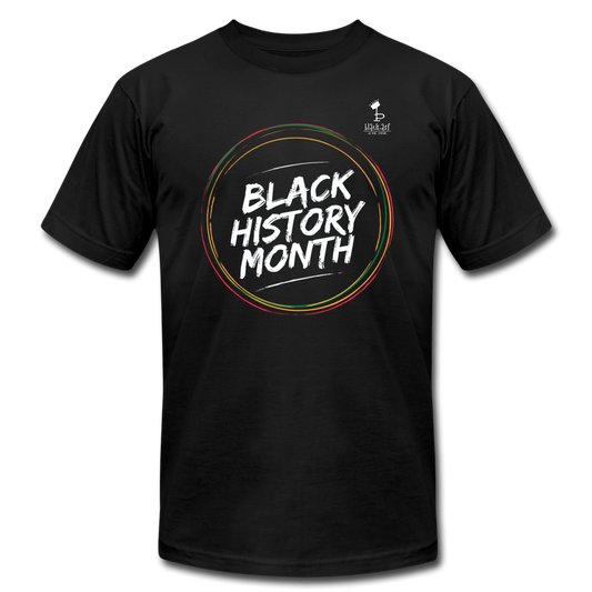 Black History Month Circle T-Shirt - black