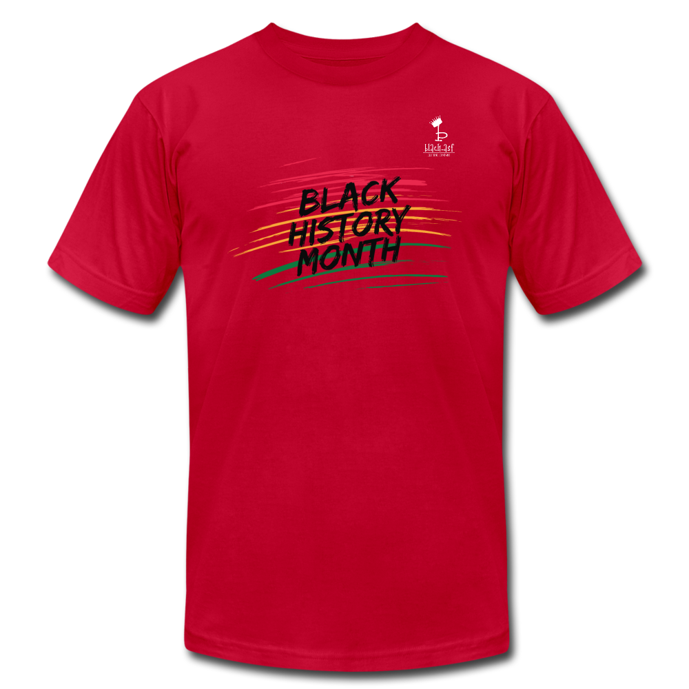 Black History Month T-Shirt - red