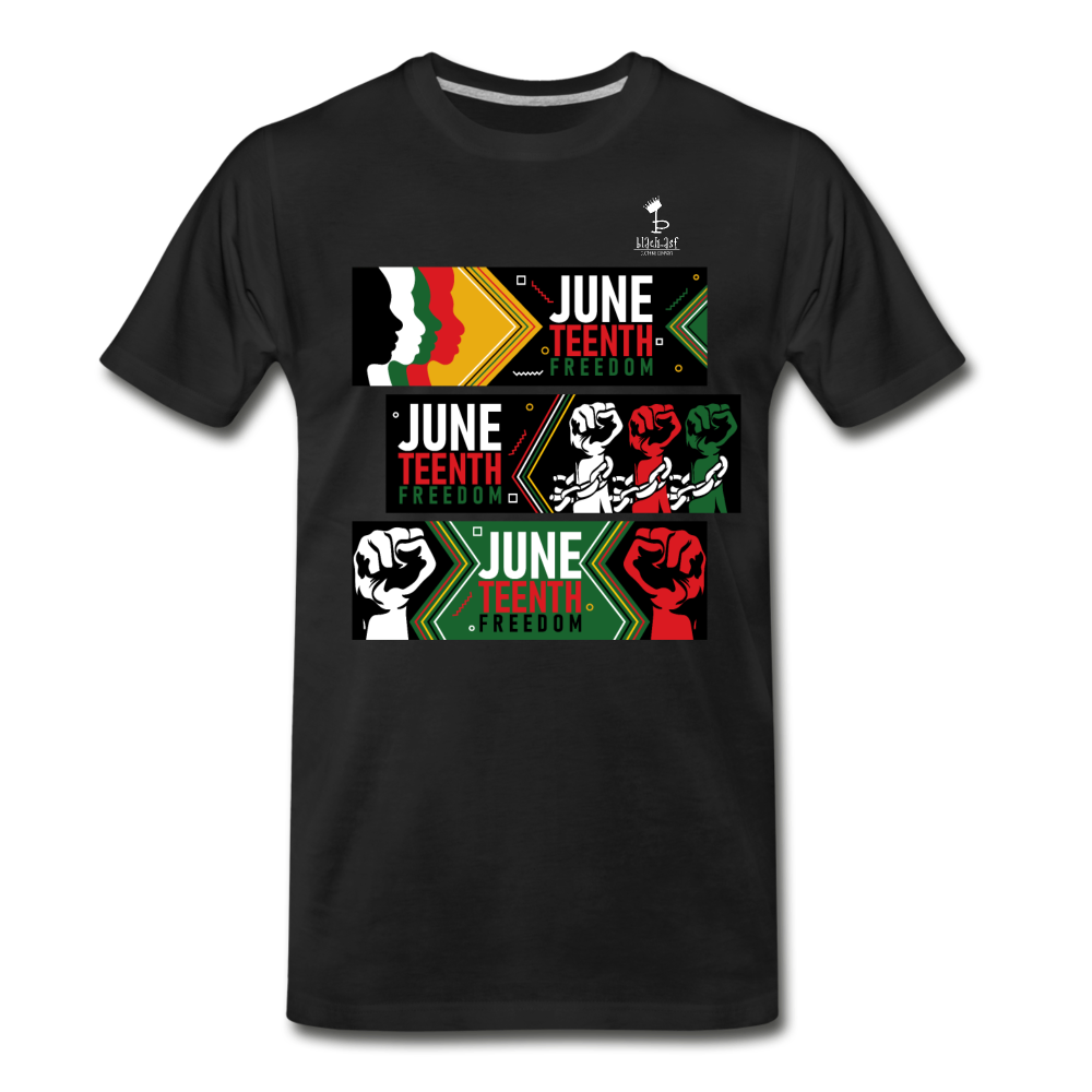 Juneteenth - Freedom Day Premium T-Shirt - black
